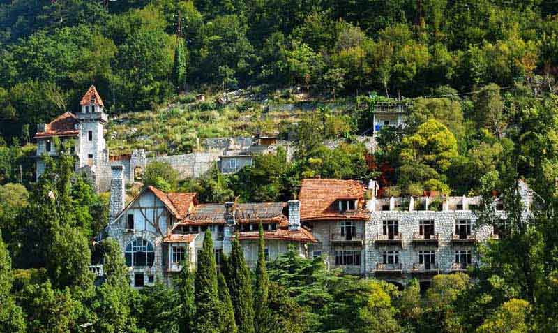 парк принца ольденбурского Абхазию